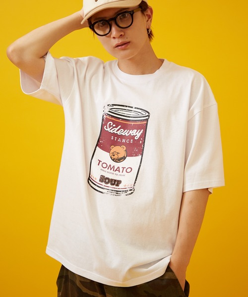 SIDEWAY STANCE(サイドウェイスタンス)の「【SIDEWAY STANCE】オリジナル グラフィック プリント 半袖Tシャツ(Tシャツ/カットソー・メンズ・ブラック系/ホワイト系/ブラック/ホワイト/ブラック系1/ホワイト系1/ホワイト系その他/ブラック系その他/ホワイト系その他2/ブラック系その他2/ブラック系2/ブラック系3/ブラック系4/ブラック系5/ブラック系6/ブラック系7/ブラック系8/ブラック系9/ホワイト系5/ホワイト系6/ホワイト系7/ホワイト系8/ホワイト系9/ホワイト系2/ホワイト系3/ホワイト系4・X-LARGE/LARGE/MEDIUM/SMALL)」の3枚目の写真