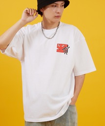 【SIDEWAY STANCE】オリジナル グラフィック プリント 半袖Tシャツ