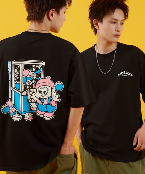 SIDEWAY STANCE(サイドウェイスタンス)の「【SIDEWAY STANCE】オリジナル グラフィック プリント 半袖Tシャツ(Tシャツ/カットソー・メンズ・ブラック系/ホワイト系/ブラック/ホワイト/ブラック系1/ホワイト系1/ホワイト系その他/ブラック系その他/ホワイト系その他2/ブラック系その他2/ブラック系2/ブラック系3/ブラック系4/ブラック系5/ブラック系6/ブラック系7/ブラック系8/ブラック系9/ホワイト系5/ホワイト系6/ホワイト系7/ホワイト系8/ホワイト系9/ホワイト系2/ホワイト系3/ホワイト系4・X-LARGE/LARGE/MEDIUM/SMALL)」の15枚目の写真