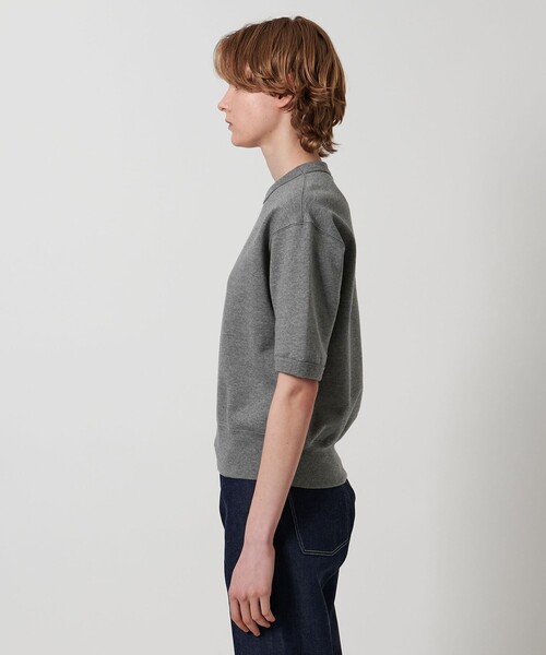 LOEFF（ロエフ）の「＜LOEFF＞コットン スウェット ショートスリーブ プルオーバー（スウェット・レディース・グレー系/ワイン・FREE）」の15枚目の写真