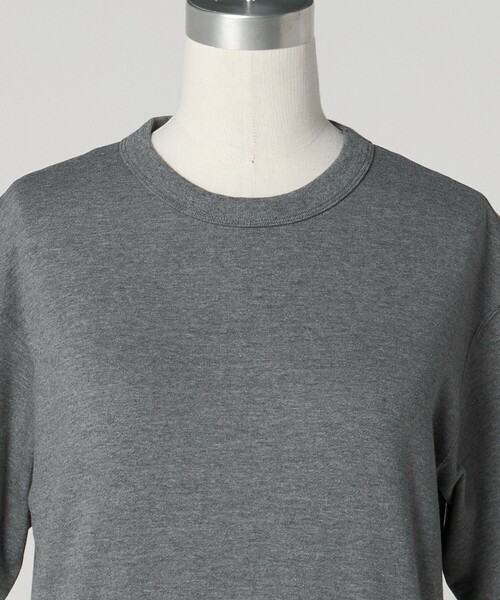 LOEFF＞コットン スウェット ショートスリーブ プルオーバー