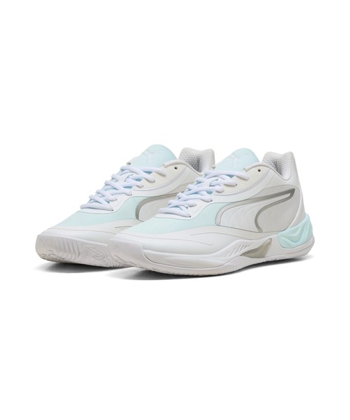 PUMA(プーマ)の「PUMA プーマ メンズ オールプロ ニトロ 2 スカイブレーク バスケットボール(スニーカー・メンズ・ブラック/ホワイト×ブルー/ホワイト×ピンク/ホワイト×シルバー・29.0cm/28.5cm/30.0cm/29.5cm/25.0cm/28.0cm/26.0cm/25.5cm/26.5cm/27.5cm/27.0cm/31cm)」の13枚目の写真