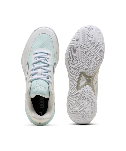 PUMA(プーマ)の「PUMA プーマ メンズ オールプロ ニトロ 2 スカイブレーク バスケットボール(スニーカー・メンズ・ブラック/ホワイト×ブルー/ホワイト×ピンク/ホワイト×シルバー・29.0cm/28.5cm/30.0cm/29.5cm/25.0cm/28.0cm/26.0cm/25.5cm/26.5cm/27.5cm/27.0cm/31cm)」の16枚目の写真