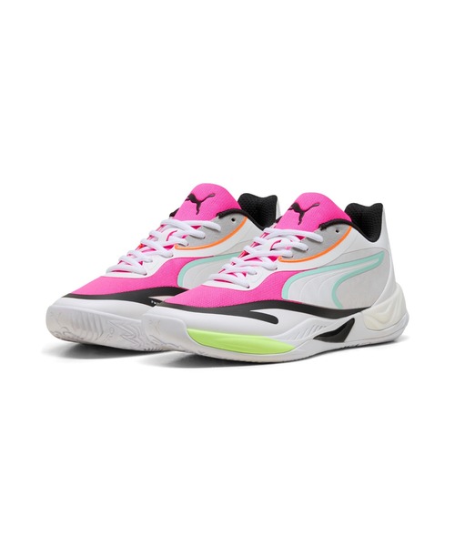 PUMA(プーマ)の「PUMA プーマ メンズ オールプロ ニトロ 2 スカイブレーク バスケットボール(スニーカー・メンズ・ブラック/ホワイト×ブルー/ホワイト×ピンク/ホワイト×シルバー・29.0cm/28.5cm/30.0cm/29.5cm/25.0cm/28.0cm/26.0cm/25.5cm/26.5cm/27.5cm/27.0cm/31cm)」の9枚目の写真