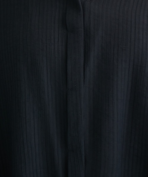 KATHARINE ROSS（キャサリンロス）の「【KATHARINE ROSS】ドビーストライプブルゾン（ブルゾン・レディース・ブラック/オフホワイト・MEDIUM）」の10枚目の写真