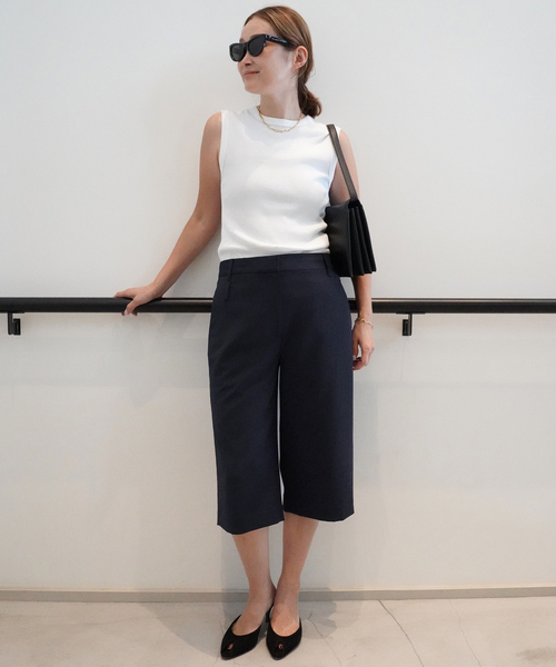 tibi（ティビ）の「【TIBI/ティビ】SHORT PANTS（その他パンツ・レディース・ネイビー・36/38）」の2枚目の写真