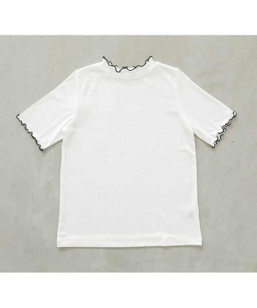 n'OrLABEL（ノアールレーベル）の「【機能素材】『リブカットソー＆前あきワンピースセット』（ワンピース・レディース・ブラック/モカ・1/2）」の5枚目の写真