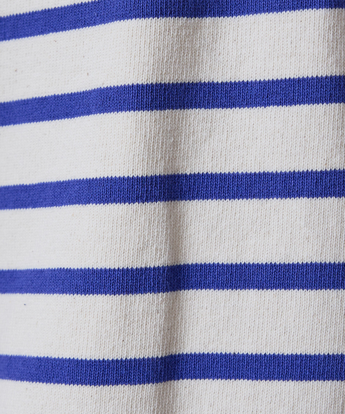 ABAHOUSE（アバハウス）の「【BARBARRIAN / バーバリアン】12ozHEAVYHEAVY WEIGHT HENLEY LONG /ポロシャツ/ラガーシャツ/ユニセックス【WEB限定】（ポロシャツ・メンズ・ブルー・S/M/L/XL）」の9枚目の写真