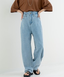 refinedworks | 【refinedworks】脚長カーブパンツ(デニムパンツ)