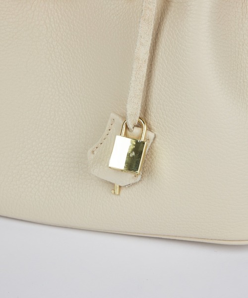 MILOS（ミロス）の「金具付きショルダーバッグ Medium《MILOS》（トートバッグ・レディース・ブラウン/アイボリー/ブラック・フリー）」の9枚目の写真