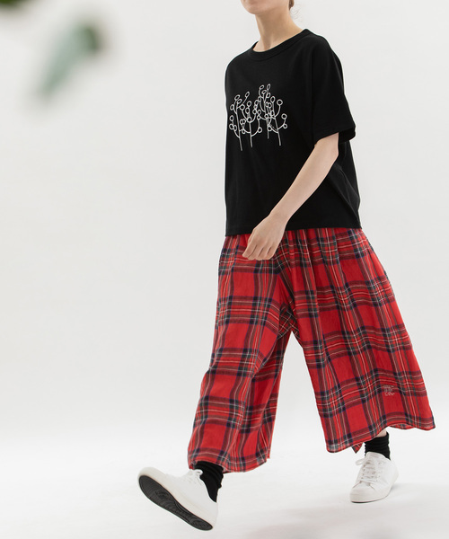 nop de nod（ノップドゥノッド）の「リネンタータンタックキュロット