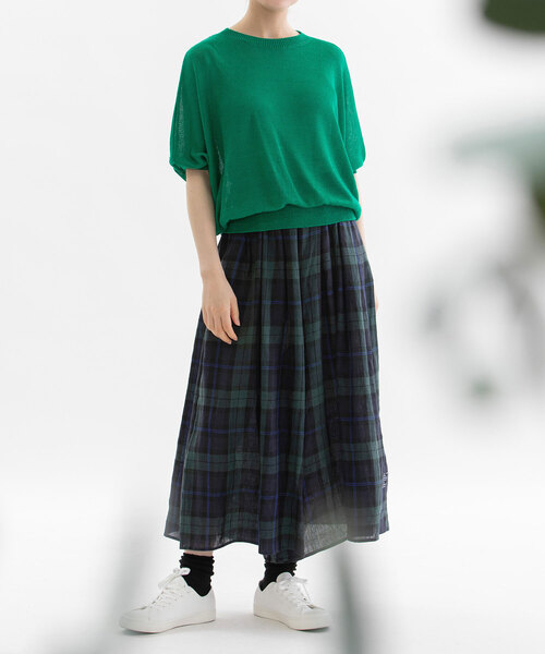 リネンタータンタックキュロット（その他パンツ）｜nop de nod