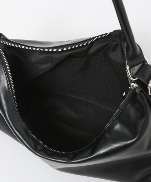 セール】フェイクレザーハーフムーンBAG 594263（ショルダーバッグ