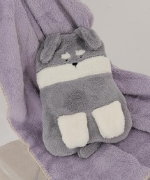 Monocoro toppi(モノコロトッピ)のまるっこアニマル ブランケット in ぬいぐるみ セット(ブランケット)
