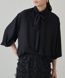 新品　ラウンジドレス　Atelier N°5 サテンコクーンブルゾン 新品 ラウンジドレス Atelier N°5 サテンコクーンブルゾン