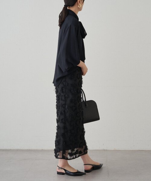 セール】【Atelier N5/アトリエヌメロサンク】シフォンボウタイ