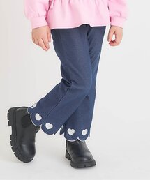 apres les cours | 【WEB限定/ジュニア対応】裾スカラップカットソーパンツ(その他パンツ)