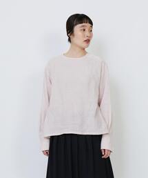 LOISIR ロワズィール 麻　リネン 100% チュニック　トップス LOISIR（ロワズィール）の「グランジリネンレース使いチュニック
