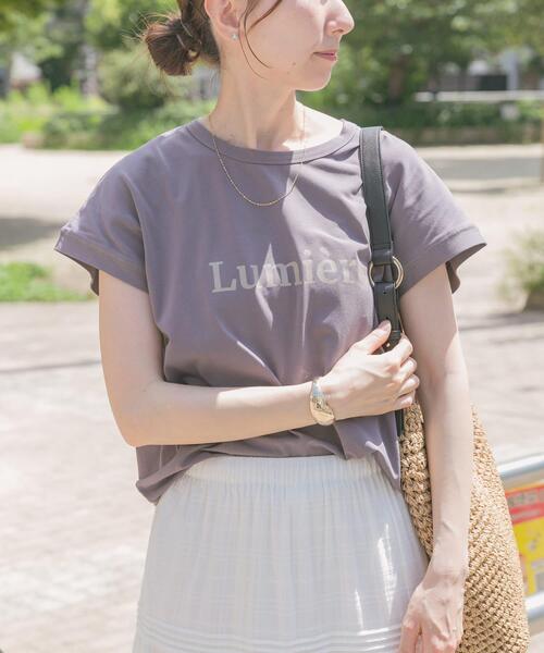 ITEMS URBANRESEARCH(アイテムズ アーバンリサーチ)の「クールコットンフレンチプルオーバー(Tシャツ/カットソー・レディース・ミント/グレー/ホワイト・FREE)」の5枚目の写真