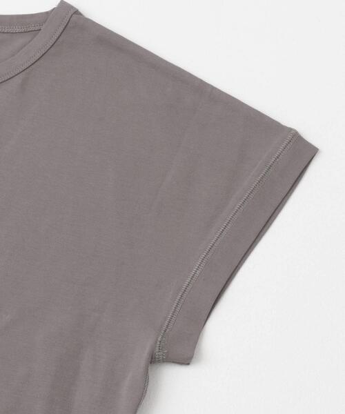 ITEMS URBANRESEARCH(アイテムズ アーバンリサーチ)の「クールコットンフレンチプルオーバー(Tシャツ/カットソー・レディース・ミント/グレー/ホワイト・FREE)」の12枚目の写真