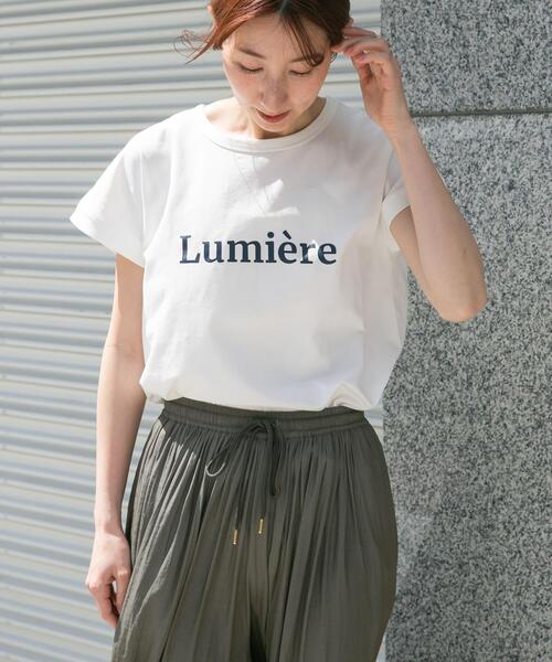 ITEMS URBANRESEARCH(アイテムズ アーバンリサーチ)の「クールコットンフレンチプルオーバー(Tシャツ/カットソー・レディース・ミント/グレー/ホワイト・FREE)」の13枚目の写真