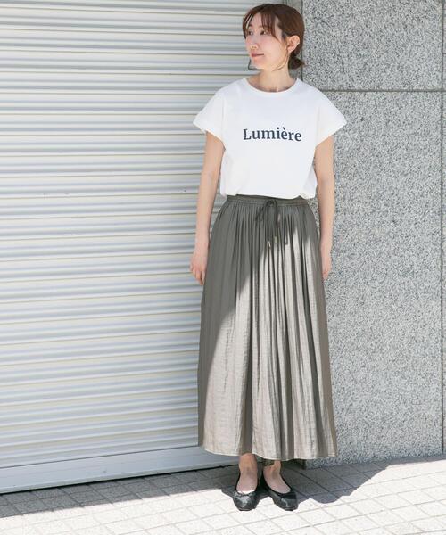 ITEMS URBANRESEARCH(アイテムズ アーバンリサーチ)の「クールコットンフレンチプルオーバー(Tシャツ/カットソー・レディース・ミント/グレー/ホワイト・FREE)」の17枚目の写真