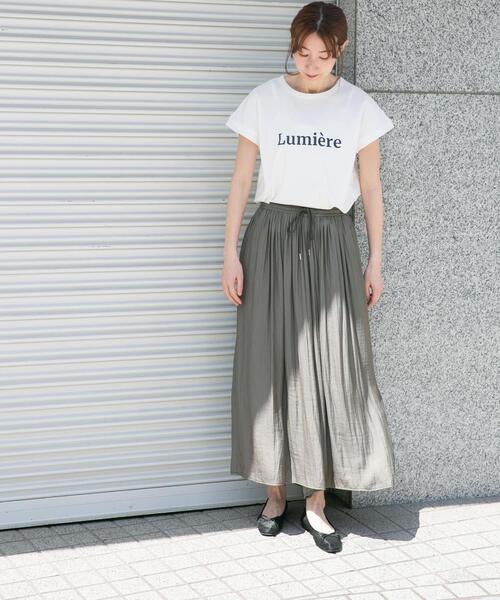 ITEMS URBANRESEARCH(アイテムズ アーバンリサーチ)の「クールコットンフレンチプルオーバー(Tシャツ/カットソー・レディース・ミント/グレー/ホワイト・FREE)」の18枚目の写真