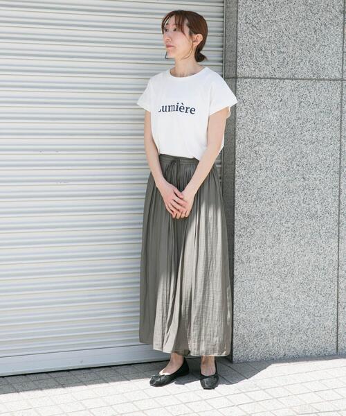 ITEMS URBANRESEARCH(アイテムズ アーバンリサーチ)の「クールコットンフレンチプルオーバー(Tシャツ/カットソー・レディース・ミント/グレー/ホワイト・FREE)」の19枚目の写真
