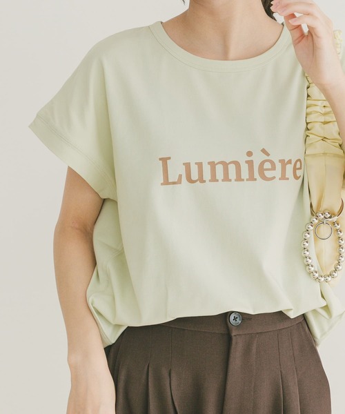 ITEMS URBANRESEARCH（アイテムズ アーバンリサーチ）の「クールコットンフレンチプルオーバー（Tシャツ/カットソー・レディース・ミント/グレー/ホワイト・FREE）」の20枚目の写真