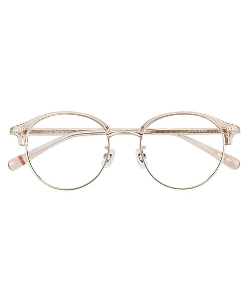 UNITED ARROWS（ユナイテッドアローズ）の「Zoff｜UNITED ARROWS｜ボストン型 メガネ [Casual] サーモント ｜伊達メガネ 度付き[レンズ交換券付き]ユニセックス  ユナイテッドアローズ（メガネ・レディース・ライトグレー/ピンク/ブラウン系その他5・FREE）」の10枚目の写真