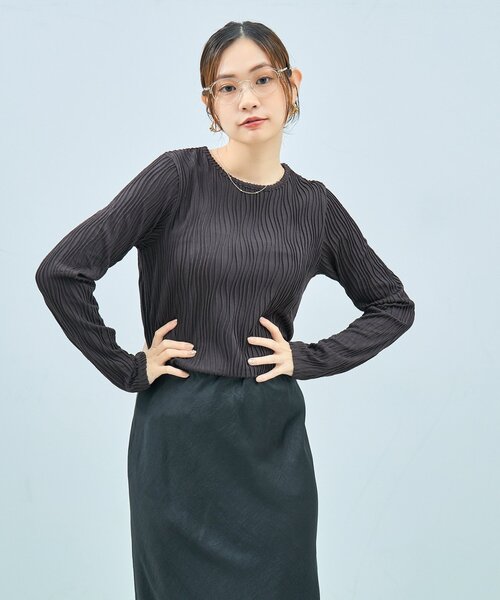 UNITED ARROWS（ユナイテッドアローズ）の「Zoff｜UNITED ARROWS｜ボストン型 メガネ [Casual] サーモント ｜伊達メガネ 度付き[レンズ交換券付き]ユニセックス  ユナイテッドアローズ（メガネ・レディース・ライトグレー/ピンク/ブラウン系その他5・FREE）」の18枚目の写真