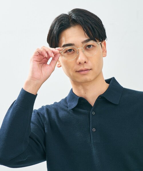 UNITED ARROWS（ユナイテッドアローズ）の「Zoff｜UNITED ARROWS｜ボストン型 メガネ [Casual] サーモント ｜伊達メガネ 度付き[レンズ交換券付き]ユニセックス  ユナイテッドアローズ（メガネ・レディース・ライトグレー/ピンク/ブラウン系その他5・FREE）」の20枚目の写真