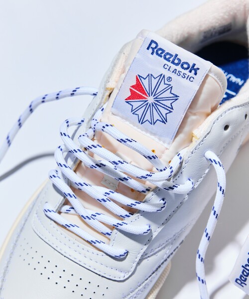 Reebok（リーボック）の「Reebok × NAUTICA/リーボック × ノーティカ 【Exclusive】 CLUB C 85 VINTAGE NAUTICA/ダブルネーム クラブシー 85 ヴィンテージ ノーティカ [23cm～24.5cm展開]（スニーカー・レディース・ホワイト・24.0cm/23.0cm/24.5cm/23.5cm）」の13枚目の写真