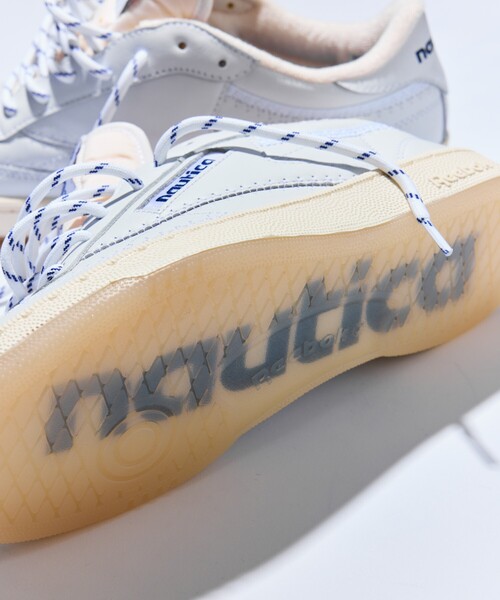 Reebok（リーボック）の「Reebok × NAUTICA/リーボック × ノーティカ 【Exclusive】 CLUB C 85 VINTAGE NAUTICA/ダブルネーム クラブシー 85 ヴィンテージ ノーティカ [23cm～24.5cm展開]（スニーカー・レディース・ホワイト・24.0cm/23.0cm/24.5cm/23.5cm）」の21枚目の写真