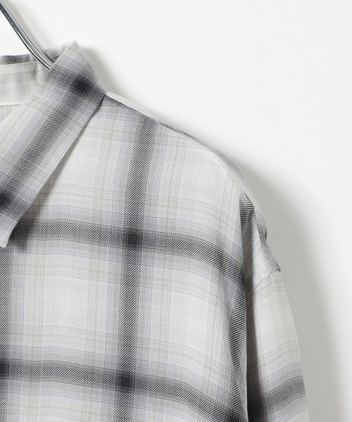 GLOBAL WORK（グローバルワーク）の「ビエラチェックシャツ/長袖/499838（シャツ/ブラウス・メンズ・ダークブラウン/ホワイト系その他2・MEDIUM/SMALL/X-LARGE/LARGE）」の19枚目の写真