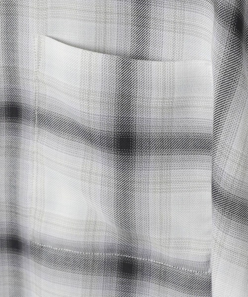 GLOBAL WORK（グローバルワーク）の「ビエラチェックシャツ/長袖/499838（シャツ/ブラウス・メンズ・ダークブラウン/ホワイト系その他2・MEDIUM/SMALL/X-LARGE/LARGE）」の22枚目の写真