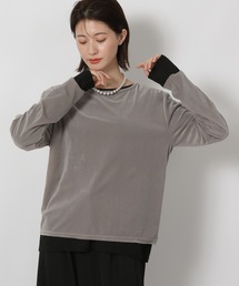 LAKOLE | シアーベロア長袖T / 594666(Tシャツ/カットソー)