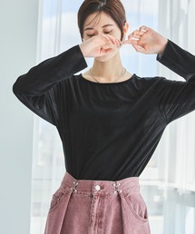 LAKOLE | シアーベロア長袖T / 594666(Tシャツ/カットソー)