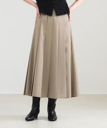 Demi-Luxe BEAMS | 【1/9値下げ】アシンメトリー プリーツスカート(スカート)