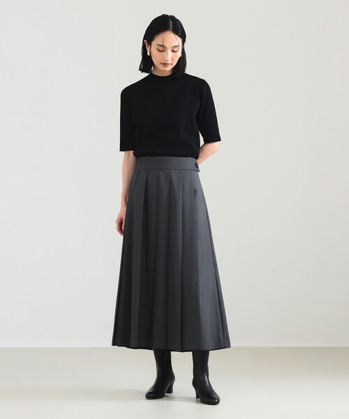 【美品】Demi-Luxe BEAMS　アシンメトリー プリーツスカート Demi-Luxe BEAMS（デミルクス ビームス）の「【1/9値下げ