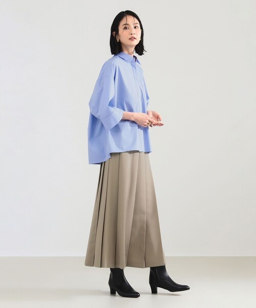 Demi-Luxe BEAMS（デミルクス ビームス）の「アシンメトリー プリーツ