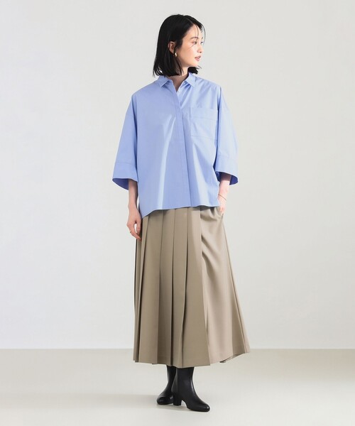 【美品】Demi-Luxe BEAMS　アシンメトリー プリーツスカート Demi-Luxe BEAMS（デミルクス ビームス）の「【1/9値下げ