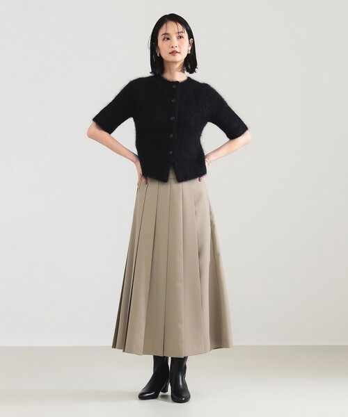 【美品】Demi-Luxe BEAMS　アシンメトリー プリーツスカート Demi-Luxe BEAMS（デミルクス ビームス）の「【1/9値下げ