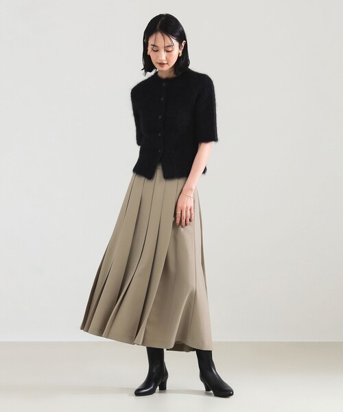 【美品】Demi-Luxe BEAMS　アシンメトリー プリーツスカート Demi-Luxe BEAMS（デミルクス ビームス）の「【1/9値下げ