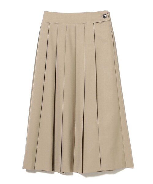 【美品】Demi-Luxe BEAMS　アシンメトリー プリーツスカート Demi-Luxe BEAMS（デミルクス ビームス）の「【1/9値下げ