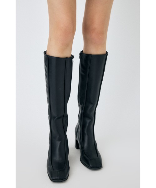 25年AW新作】SQUARE TOE ロングブーツ（ブーツ）｜MOUSSY