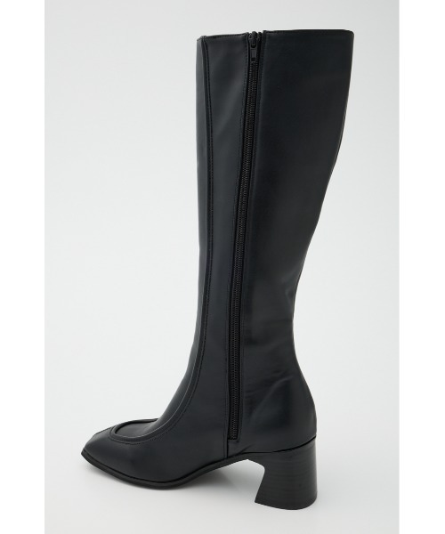 MOUSSY（マウジー）の「【25年AW新作】SQUARE TOE ロングブーツ（ブーツ・レディース・ブラック・SMALL/MEDIUM/LARGE）」の12枚目の写真