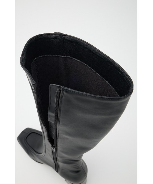 MOUSSY（マウジー）の「【25年AW新作】SQUARE TOE ロングブーツ（ブーツ・レディース・ブラック・SMALL/MEDIUM/LARGE）」の13枚目の写真