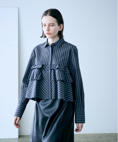 layered raffle blouse（シャツ/ブラウス）｜Marilyn Moon（マリリン