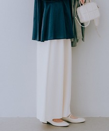 studio CLIP | シルケットポンチタックワイドパンツ[プチサイズあり](その他パンツ)